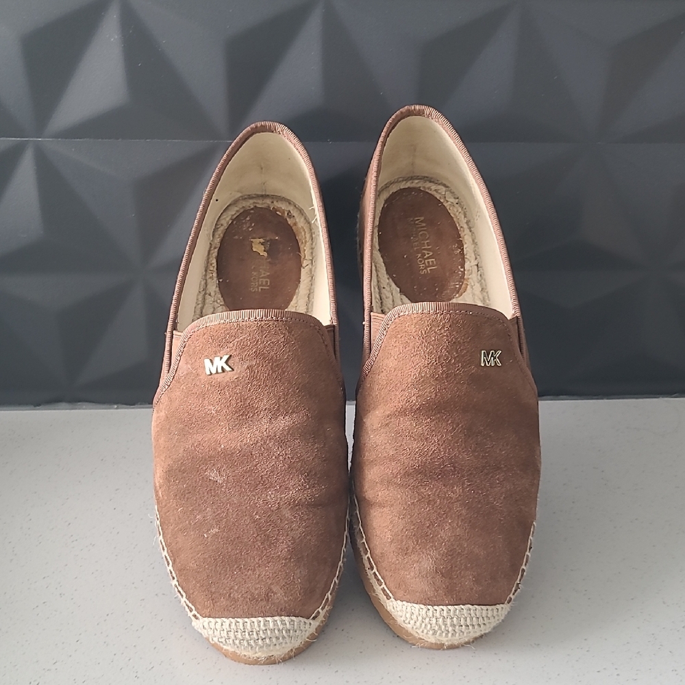 Michael Kors Brown Suede Loafers for Men
